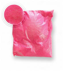 Блёстки в пакете неон розовые 100 гр